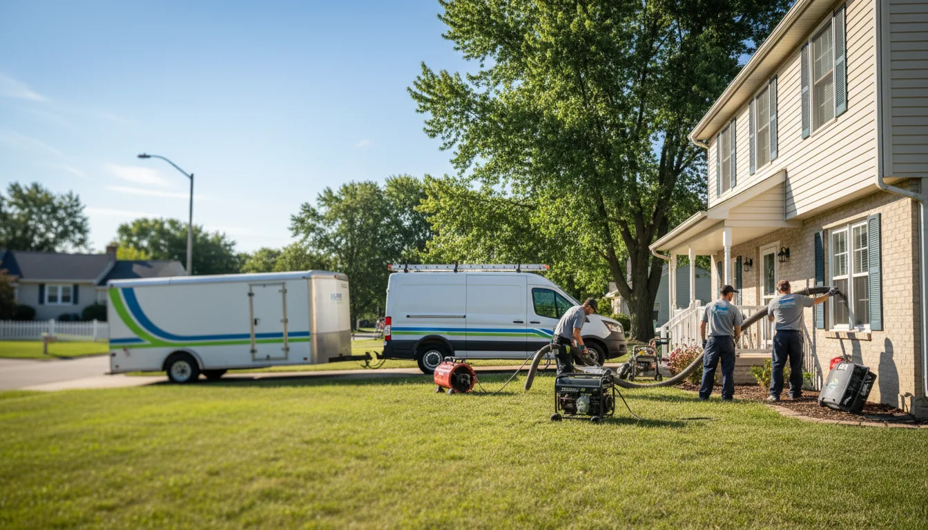 Flooded Basement Restoration And Cleanup With Repair in Onawa, IA near me